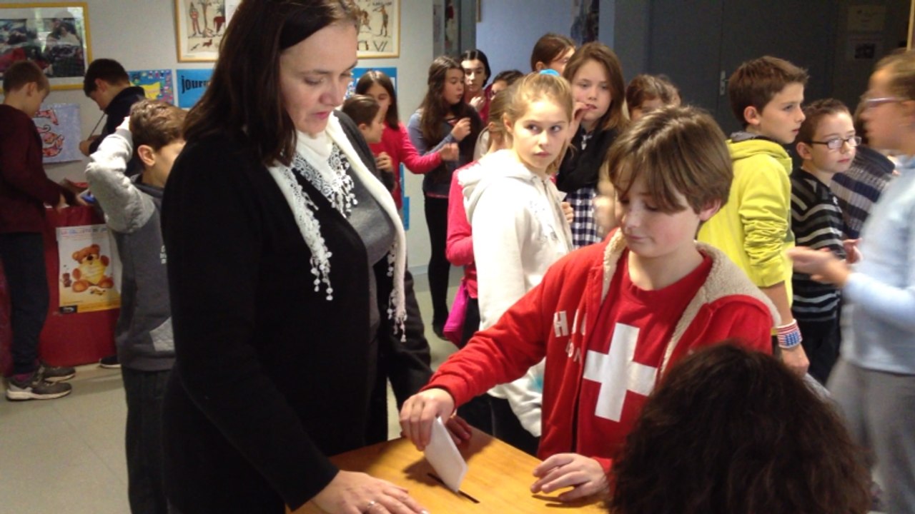 Élection du conseil des jeunes à Bayeux