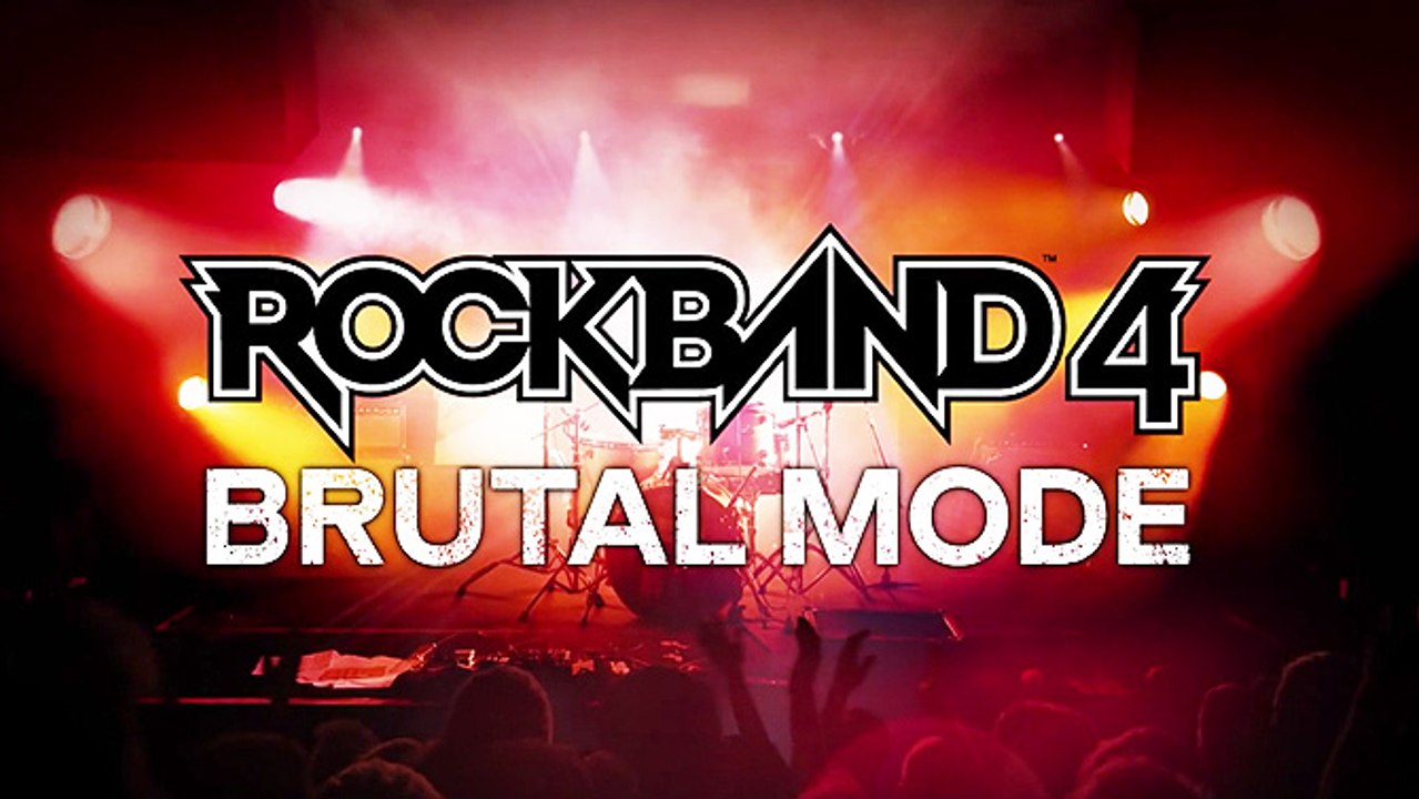 Rock Band 4 : Trailer du mode "Brutal"