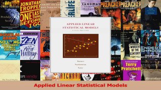 Read  Applied Linear Statistical Models Ebook Free