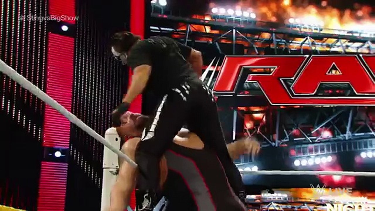 Sting vs. Big Show- Raw, Sept. 14, 2015