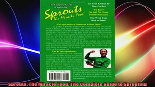 Sprouts The Miracle Food The Complete Guide to Sprouting
