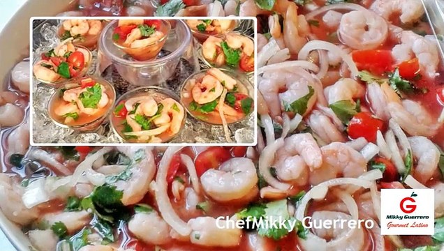 CEVICHE DE CAMARONES