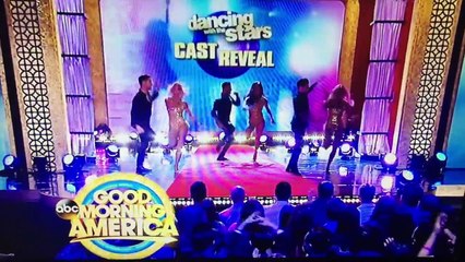 DWTS Pro/ Troupe Bumpers on GMA Dancing with the Stars Season 20 Cast Announcement