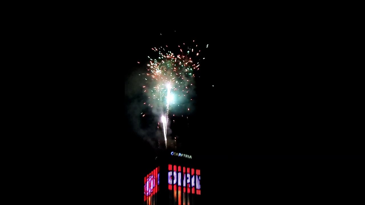 Feux artifices Colpatria
