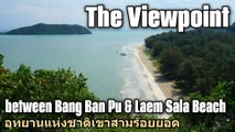 The Viewpoint between Bang Ban Pu & Laem Sala Beach
