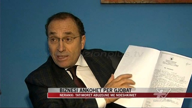 Biznesi ankohet për gjobat - News, Lajme - Vizion Plus
