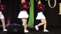 Hmong cheer leader dance at the Milwaukee Hmong new year 2014-15