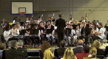 Remise d'instruments de musique