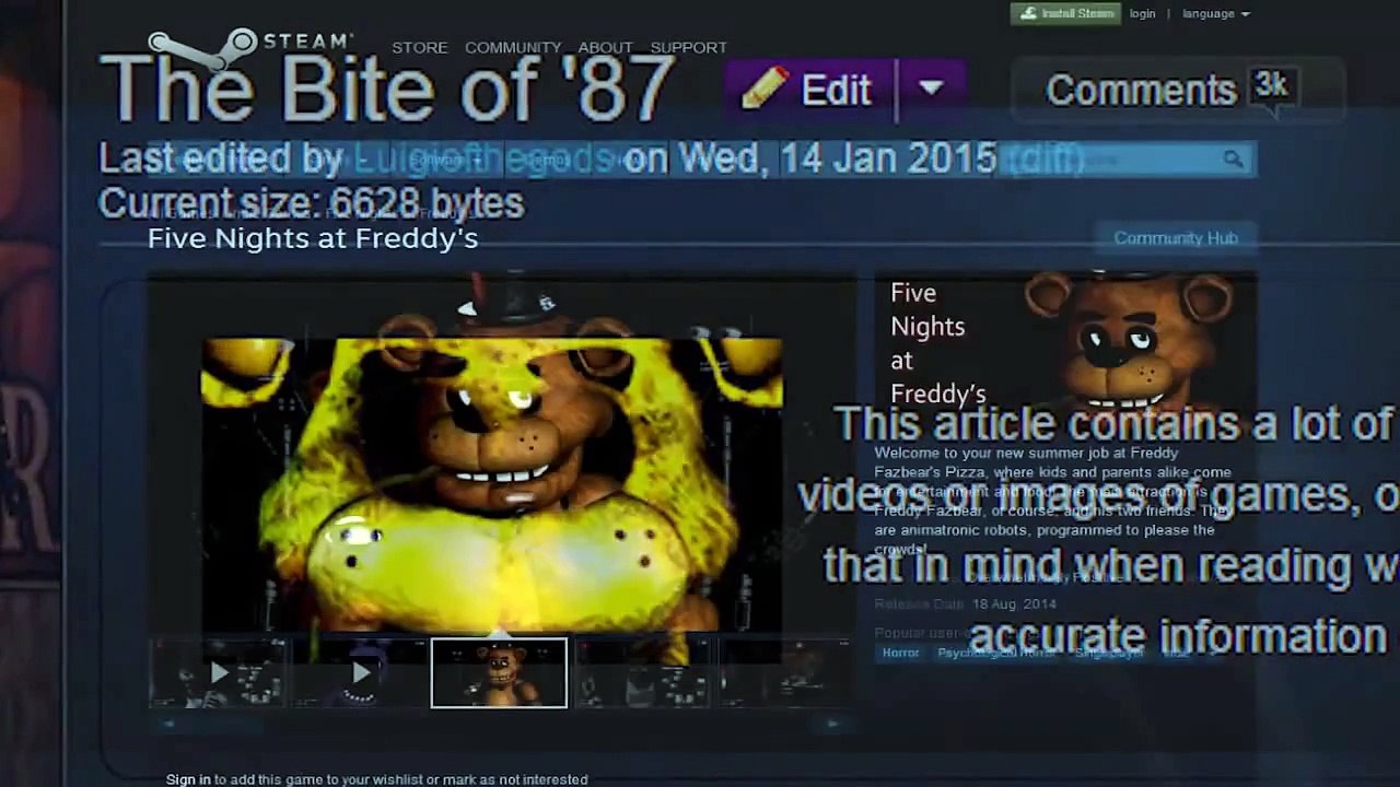 [Vietsub] TOP 5 HIDDEN SECRETS! - Five Nights At Freddys (PARODY) - PewDiePie