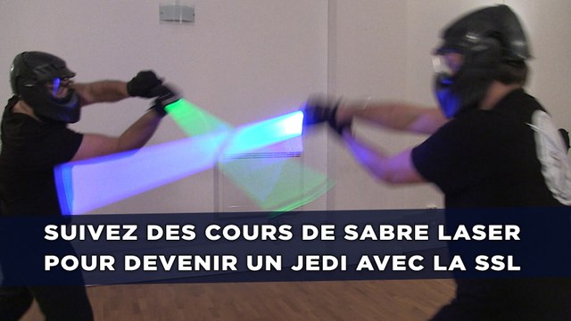 Suivez des cours de sabre laser pour devenir un jedi