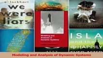 Download  Modeling and Analysis of Dynamic Systems PDF Free