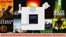 PDF Download  Advanced Nutrition Micronutrients Modern Nutrition Read Full Ebook