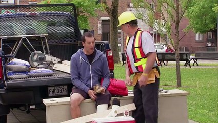 Leg Snapped in Two by Construction Worker !