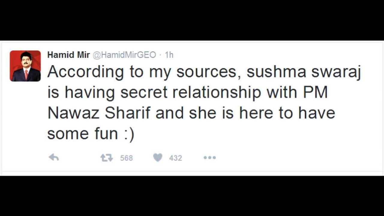 Hamid Mir's Twitter Account Hacked Hackers Leaked His All Personal And Confidential Information