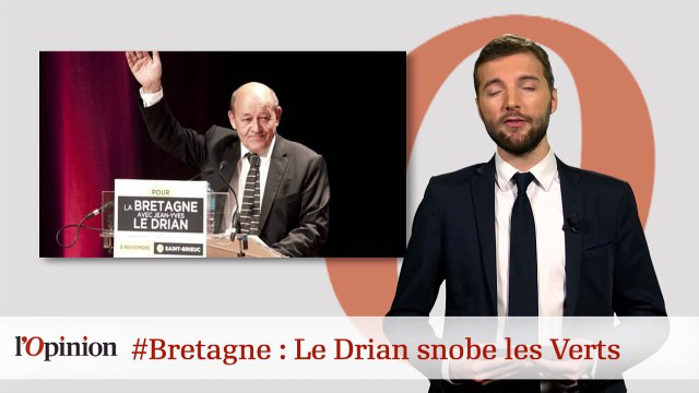 #Bretagne : Le Drian snobe les Verts