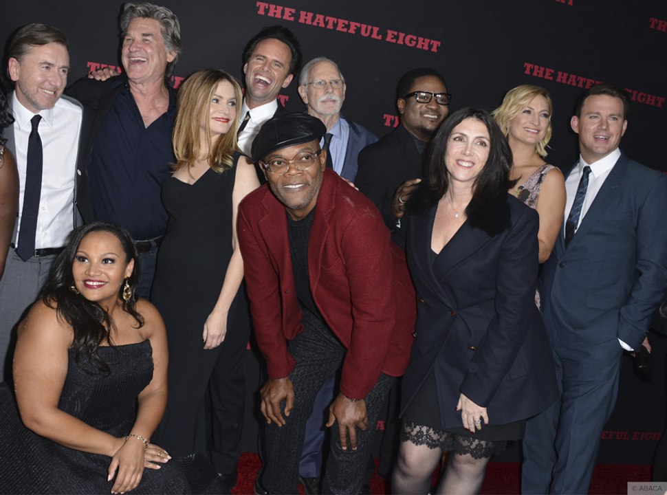 Exclu vidéo : Quentin Tarantino et son casting déjanté débarquent en force sur le tapis rouge !