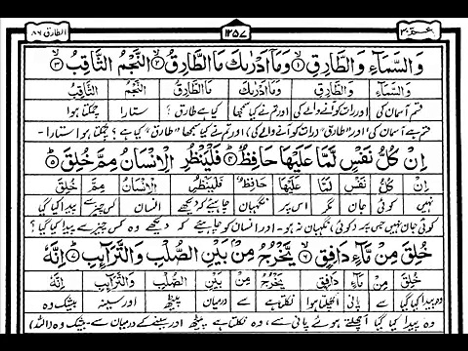Para 30  Mishary Rashid  urdu translation part 2