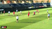 Cristiano Ronaldo amazing skills in Real Madrid training