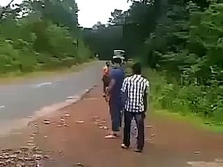 Funny Indian boys stopping a bus Must watch comedy video