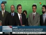 Juristas brasileños manifiestan su apoyo a la presidenta Rousseff