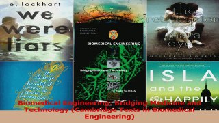 Biomedical Engineering Bridging Medicine and Technology Cambridge Texts in Biomedical Read Online