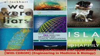 Quantitative EEG Analysis Methods and Applications With CDROM Engineering in Medicine  Download Full Ebook