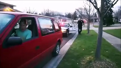 Drunk Idiot Plays With Cops And Gets Tazed