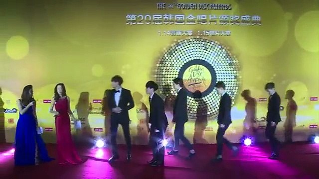 [iQiyi] 20150115 GDA 第29届金唱片颁奖盛典.EXO.Red Carpet.Cut 1080P