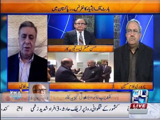 Arif Nizami discusses Pakistan and India present relation with Kuldip Nayar