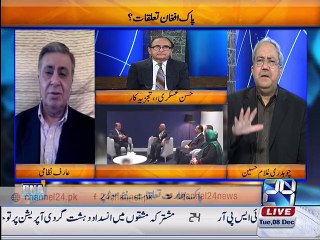 CH Ghulam Hussain giving information received from military sources