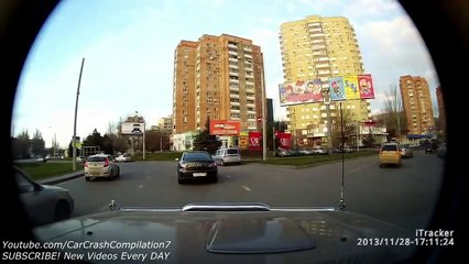 Car Crashes Compilation # 205 - January 2014