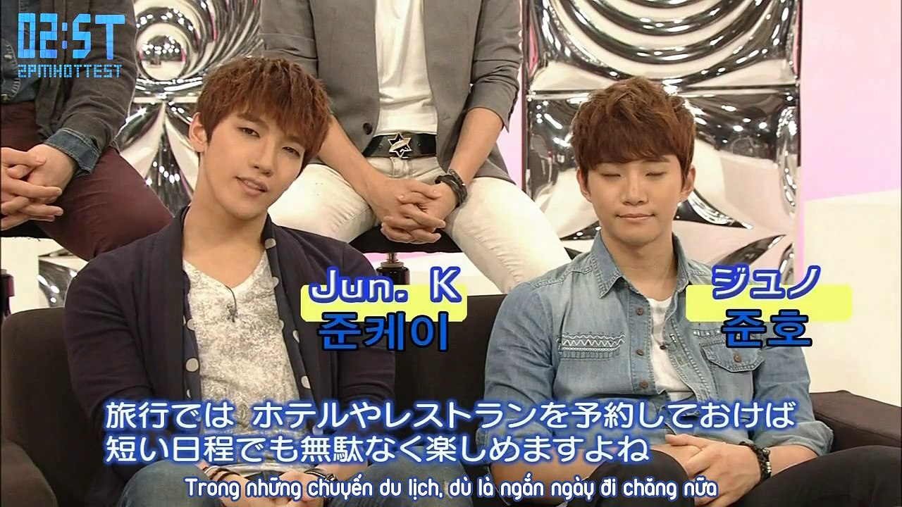[Vietsub - 2ST] [121224] 2PM's One Point Korean Lesson Part 33