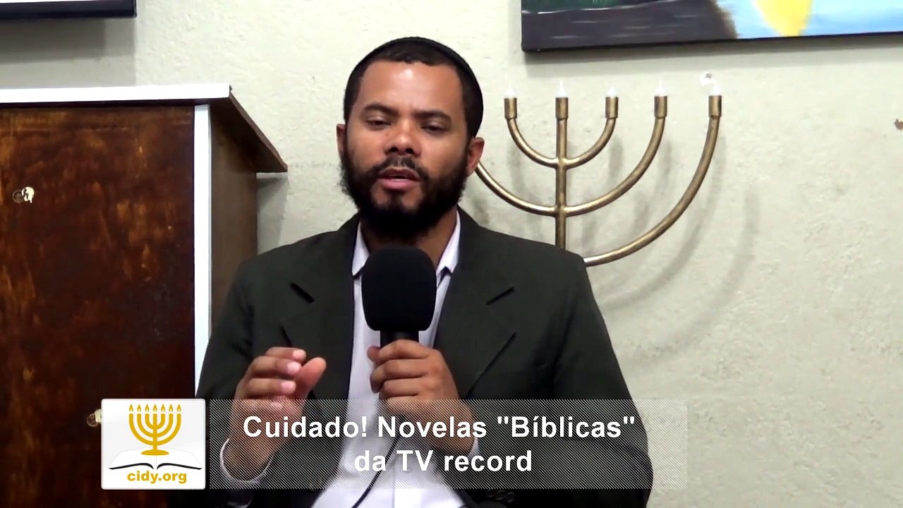 Denuncia novelas bíblicas da TV record