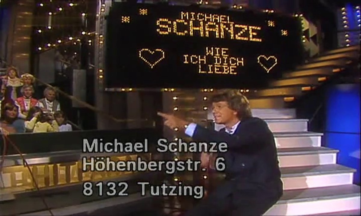 Michael Schanze - Wie ich dich liebe 1981