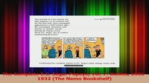 Download  The Complete EC Segar Popeye Vol 7 Dailies 19311932 The Nemo Bookshelf PDF Online