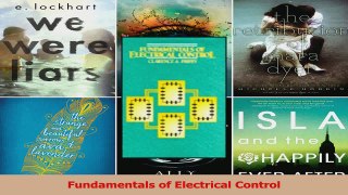 Read  Fundamentals of Electrical Control Ebook Free