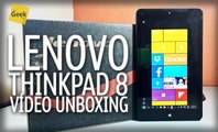 Lenovo Thinkpad 8 20BN000UBR Tablet Windows - Vídeo Unboxing e Primeiras Impressões