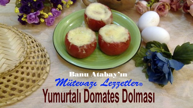 Yumurtalı Domates Dolması