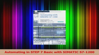 Download  Automating in STEP 7 Basic with SIMATIC S71200 Ebook Online