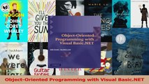 Download  ObjectOriented Programming with Visual BasicNET Ebook Free