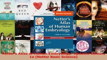 Netters Atlas of Human Embryology Updated Edition 1e Netter Basic Science Read Online