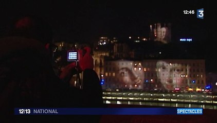 Lyon : des lumières et des visages en hommage