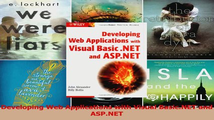 Download  Developing Web Applications with Visual BasicNET and ASPNET PDF Free