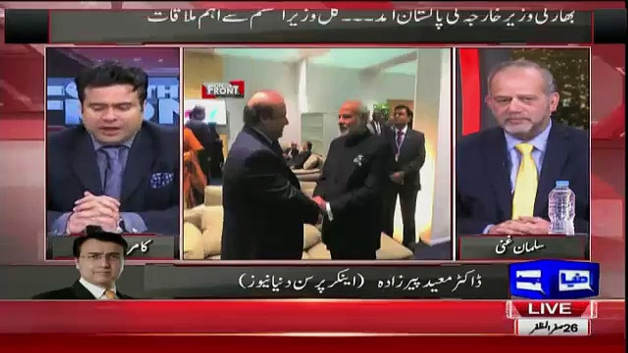 Dr Moeed Pirzada Reveals That Why Modi Send Sushma Swaraj In Pakistan