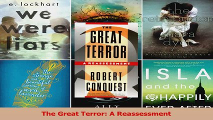 PDF Download  The Great Terror A Reassessment Download Full Ebook