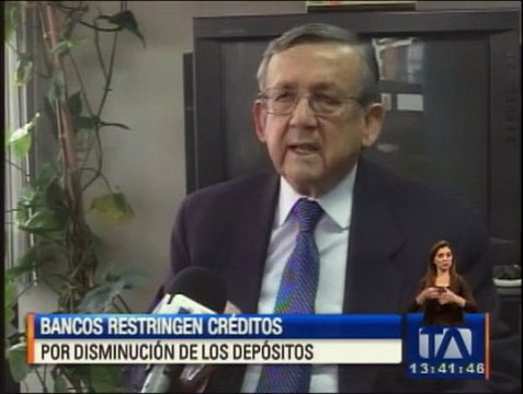 Bancos privados registran disminución en ciertos créditos
