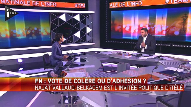 Régionales, vote FN & APB : Najat Vallaud-Belkacem, invitée d'iTélé
