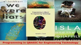 Read  Programming in QBASIC for Engineering Technology Ebook Online