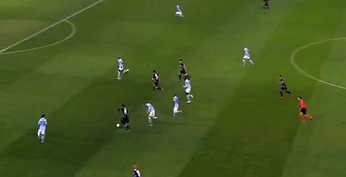 Julian Korb Goal - Manchester City 1 - 1 B. Monchengladbach - 08/12.2015