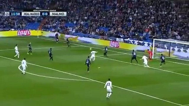 1-0 Benzema GOAL - Real Madrid vs Malmo FF - Champions League 08.12.2015